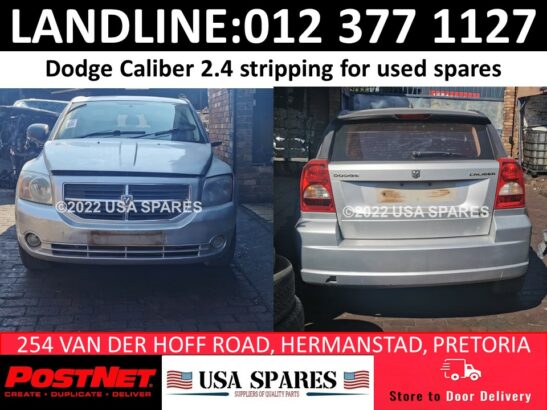 Dodge Caliber 2.4 SXT stripping for used spares for sale