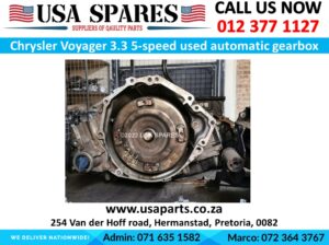 Chrysler Voyager 3.3 used 5 speed automatic gearbox for sale