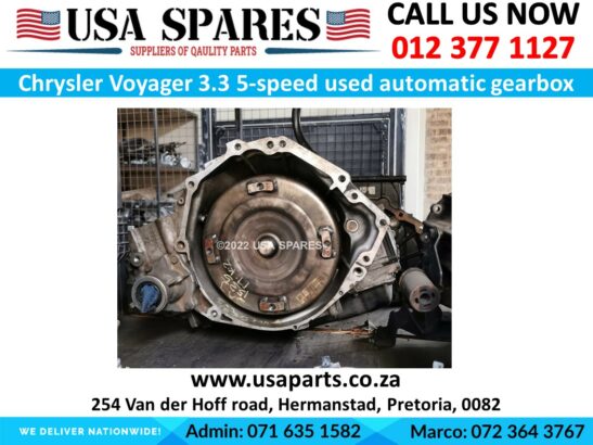 Chrysler Voyager 3.3 used 5 speed automatic gearbox for sale