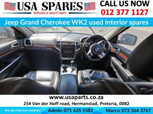 Jeep Grand Cherokee WK2 used interior spares parts for sale