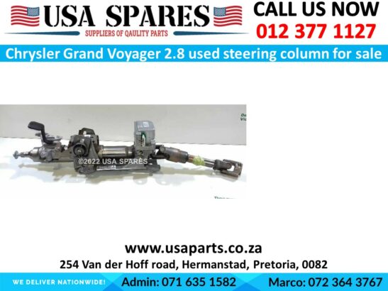 Chrysler Grand Voyager 2.8 used steering column for sale