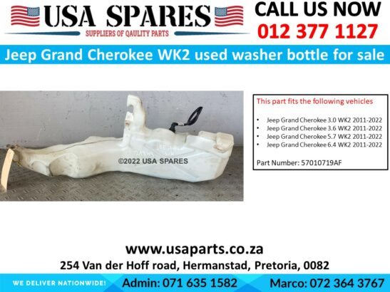 Jeep Grand Cherokee WK2 used washer bottle for sale