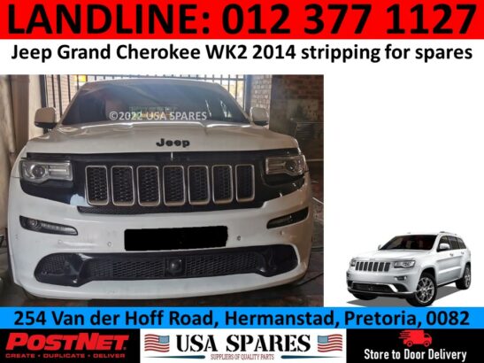 Jeep Grand Cherokee WK2 2014 stripping for used spares for sale