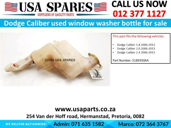 Dodge Caliber used windscreen washer bottle for sale