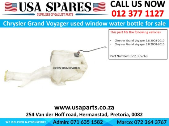 Chrysler Grand Voyager used windscreen washer bottle for sale
