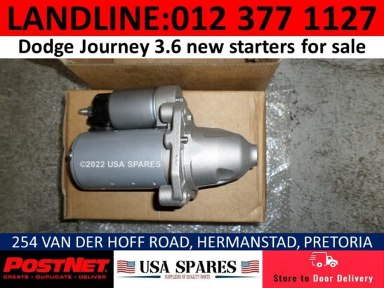 Dodge Journey 3.6 V6 new starter motor for sale