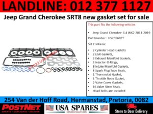 Jeep 6.4 SRT8 WK2 V8 new gasket set for sale