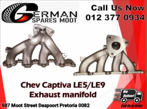 Chev Captiva le5/le9 new exhaust manifold and spares parts for sale