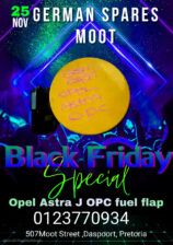 Opel Astra OPC used fuel flap and spare parts for sale-black friday special