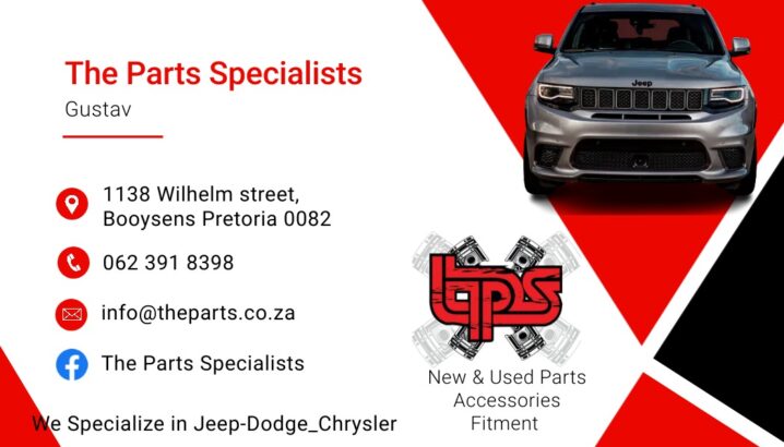 Jeep Dodge and Chrysler new and used spare parts for sale