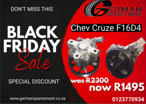 Chev Cruze F16D4 used power steering pump and spare parts for sale-black friday special