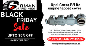 Opel Corsa Lite engine tappet cover and spares for sale black friday special