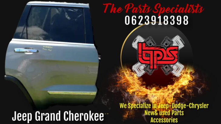 Jeep Grand Cherokee rear door and spare parts for sale
