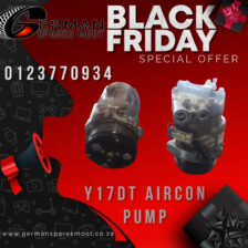 Aircon pumps and spares for sale on opel chev and suzuki-Black friday special