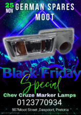 Chev Cruze new marker lamps and spare parts for sale
