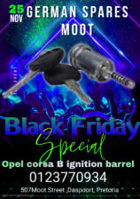 Opel Corsa ignition barrel and key and spare parts on special for sale