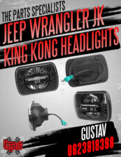 Jeep Wrangler JK new king kong headkights and spares for sale