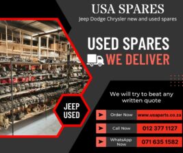 Jeep new and used spares for sale