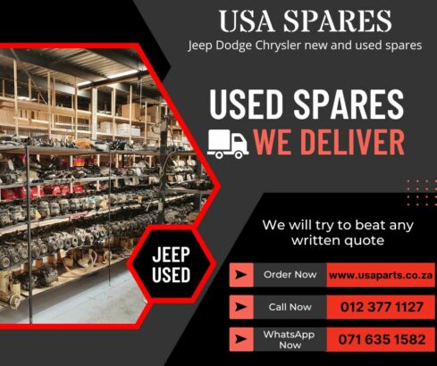 Jeep new and used spares for sale