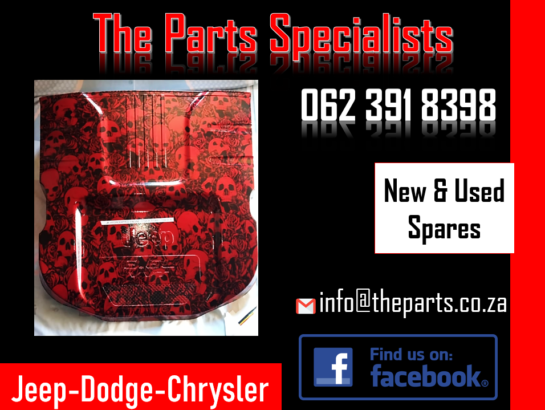 Jeep JK engine cover and spares for sale-Hydro dipped