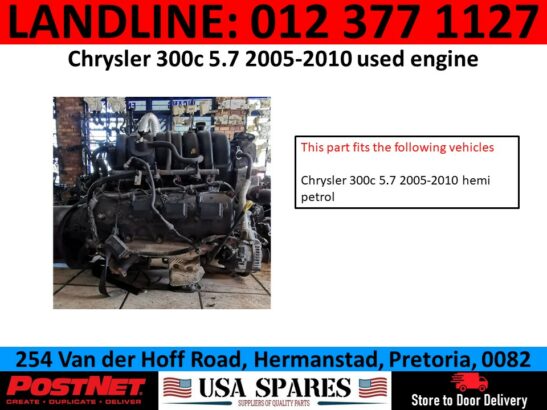Chrysler 300c 5.7 Hemi petrol used engine for sale