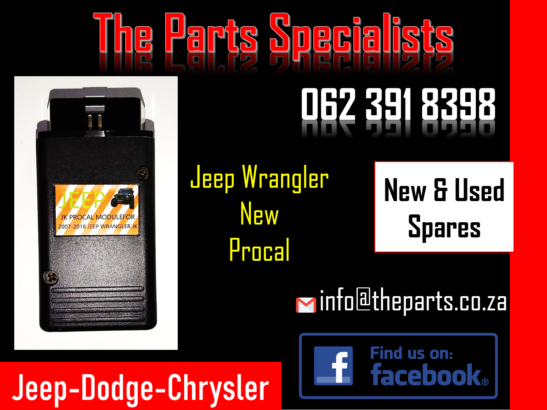 Jeep Wrangler new procal for sale-new and used parts
