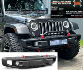 Jeep Wrangler steel front bumper and spares for sale