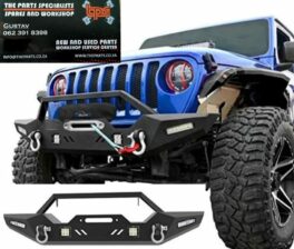 Jeep Wrangler new front bumper and spares for sale