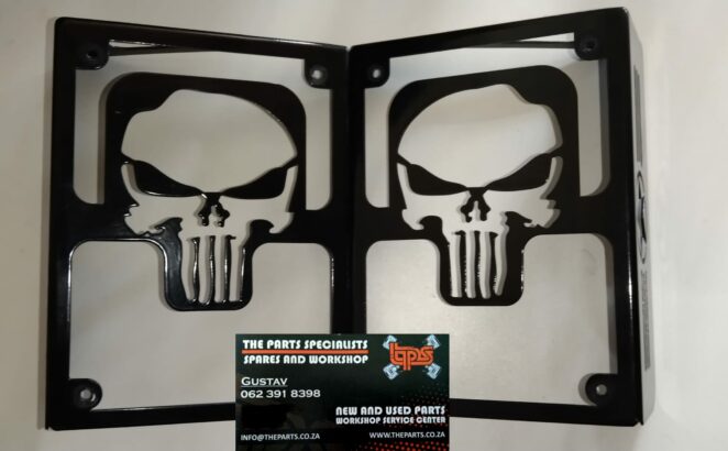 Jeep Wrangler taillights and taillight protectors for sale
