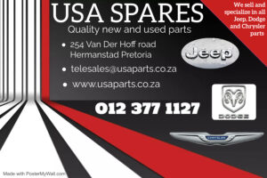NEW AND USED JEEP, DODGE & CHRYSLER PARTS.
