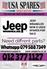 NEW AND USED JEEP WRANGLER PARTS FOR SALE.