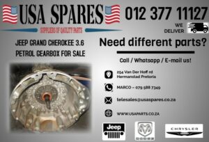 Jeep Grand Cherokee 3.6 Petrol used Gearbox for sale.