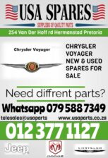 NEW AND USED CHRYSLER VOYAGER PARTS FOR SALE.