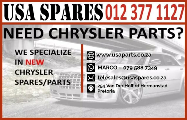 Chrysler New Parts for sale.
