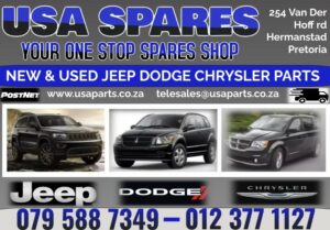 NEW AND USED JEEP, DODGE & CHRYSLER PARTS AVAILABLE IN STORE.