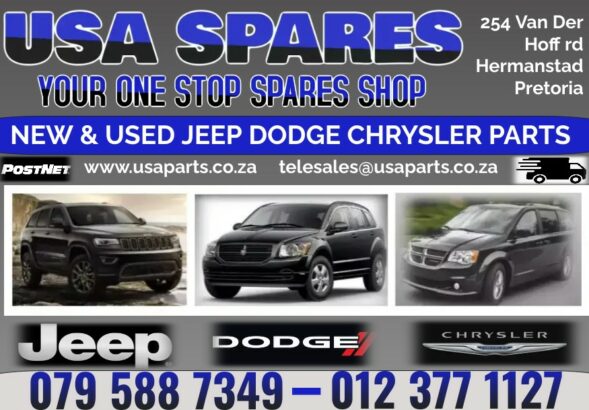 NEW AND USED JEEP, DODGE & CHRYSLER PARTS AVAILABLE IN STORE.