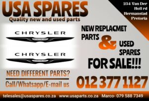 NEW AND USED CHRYSLER PARTS.