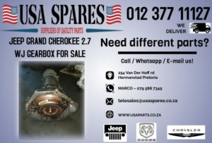 Jeep Grand Cherokee 2.7 WJ used Gearbox for sale.