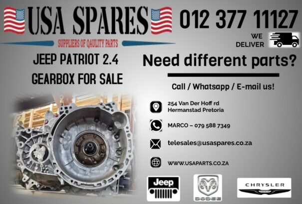 Jeep Patriot 2.4 Used Gearbox for sale.