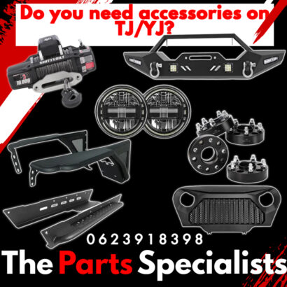 Jeep Wrangler TJ accessories and spares for sale