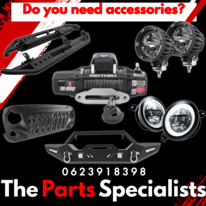 Jeep accessories and spares for sale