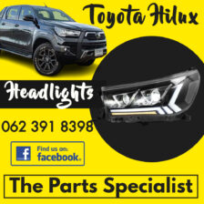 Toyota Hilux new headlights and accessories for sale