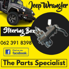 Jeep Wrangler steering box and spares for sale