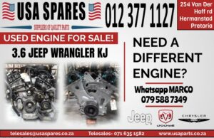 3.6 JEEP WRANGLER USED ENGINE FOR SALE.