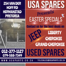 USA SPARES EASTER SPECIAL. VALID FOR APRIL ONLY.